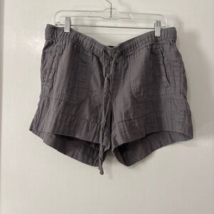 GAP Women's Gray Drawstring Casual Shorts